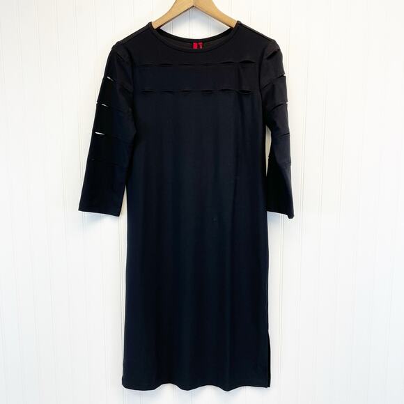 NEW Love Scarlett‎ Womens S Knit Dress Black Cutout s Grunge Gothic Stretchy - Picture 7 of 16